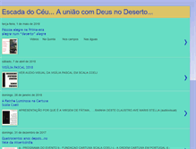Tablet Screenshot of escadadoceu.org